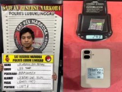 Satresnarkoba Polres Lubuk Linggau Sikat MA Pengedar, 7 Butir Ekstasi LV Minion Gagal Edar